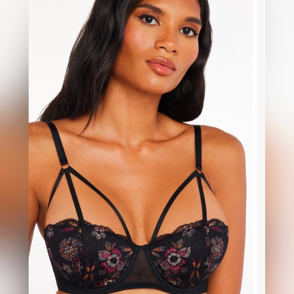 Savage X Fenty Nymph Nouveau Lace Balconette Bra (NWOT)
